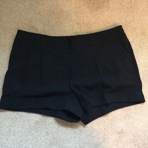 Black dress shorts